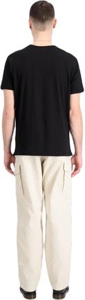 Alpha Industries T-shirt Basic Carbo 100501CB black/silver - zdjęcie 2