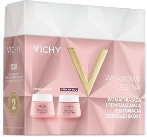 Vichy Neovadiol Rose Platinium Zestaw Wzmacniający i rewitalizujący krem na dzień, 50 ml + Wzmacniający i regenerujący krem na noc, 50 ml - zdjęcie 2