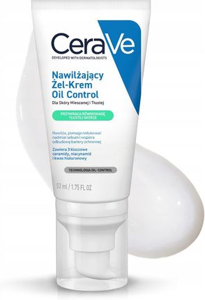 CeraVe Nawilżający Żel-Krem Oil Control Żel Przeciw Niedoskonałościom - zdjęcie 6