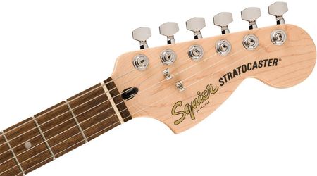 Squier Affinity Series Stratocaster Junior HSS Laurel Fingerboard White Pickguard Ice Blue Metallic - zdjęcie 2
