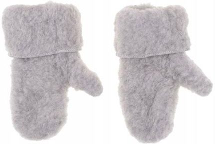 Rękawiczki wełniane merynos 100% wełna owcza naturalne ciepłe Woolmark L/XL - zdjęcie 2