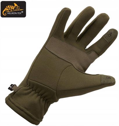 RĘKAWICZKI TRACKER ZIMOWE RĘKAWICE OCIEPLANE OUTBACK GLOVES OLIVE GREEN L - zdjęcie 4