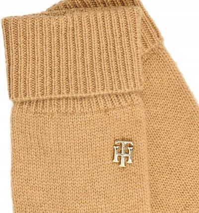 TOMMY HILFIGER RĘKAWICZKI DAMSKIE Z KASZMIRU - zdjęcie 2