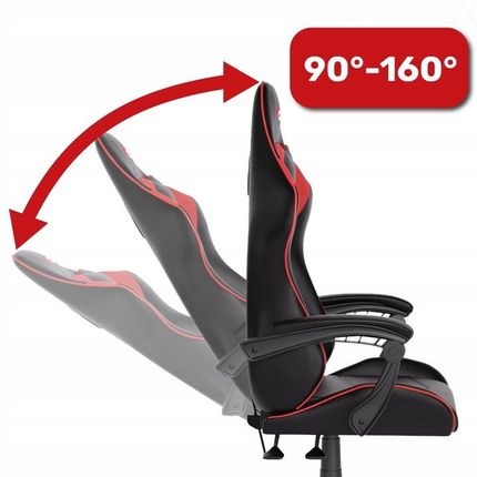 Cyber Chairs X-Logic Red XLOGICRED - zdjęcie 2