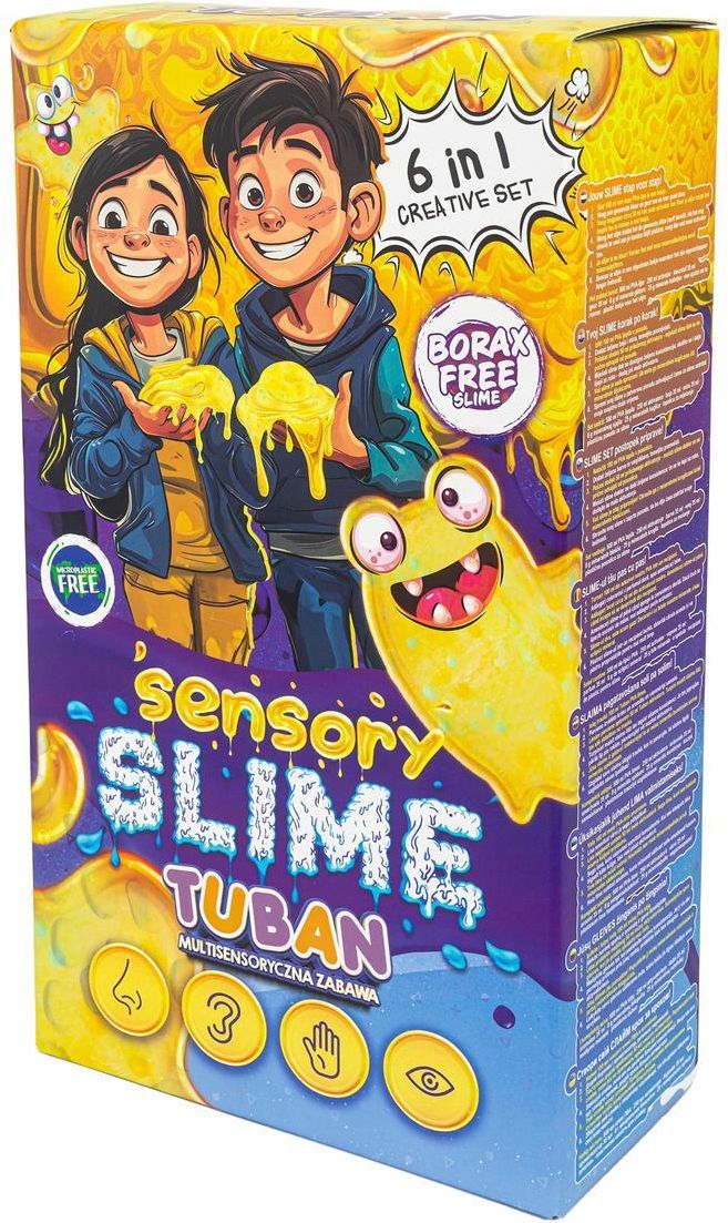 Zdjęcie Zestaw DIY Sensory Slime 6w1 8el - Zduny