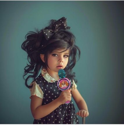 OTL Paw Patrol Skye PopSing LED Karaoke Microphone - zdjęcie 4