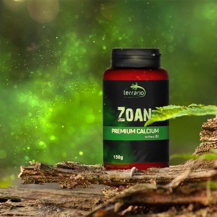 Terrario Zoan Calcium without D3 wapno bez witaminy D3 150g - zdjęcie 3