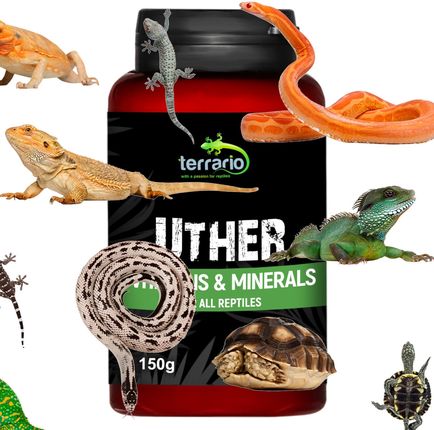 Terrario UTHER for Reptiles 150g witaminy dla gadów i płazów - zdjęcie 2