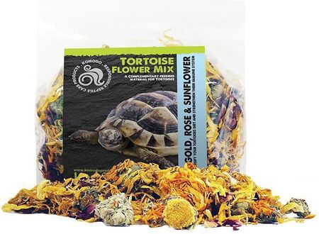 Komodo Tortoise Flower mix 60g lecznicze kwiaty dla żółwi - zdjęcie 2