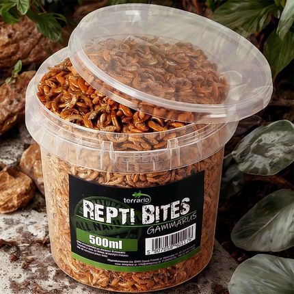 Terrario Repti Bites Gammarus 500ml kiełż zdrojowy suszony - zdjęcie 2
