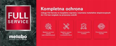 Mieszarka akumulatorowa Metabo RW 18 LTX BL 120 (bez akumulatora i ładowarki) - zdjęcie 4