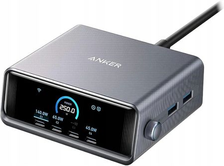 ANKER A2345341 Ładowarka Anker Prime 250W USB-A x2, USB-C x4
