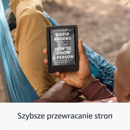 Kindle (11. generacji) — wersja 2024 r. 16GB Czarny Kindle gen. 11 - Czytnik ebooków 6