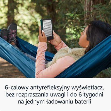 Kindle (11. generacji) — wersja 2024 r. 16GB Czarny Kindle gen. 11 - Czytnik ebooków 6