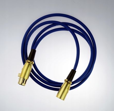 Kabel mikrofonowy przewód Xlr Canon Klotz Blue 14m - zdjęcie 2