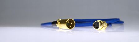 Kabel mikrofonowy przewód Xlr Canon Klotz Blue 14m - zdjęcie 4
