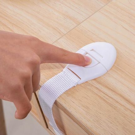 3M Zabezpieczenie Szafek Blokada Szuflad Mebli 10Szt. - zdjęcie 4