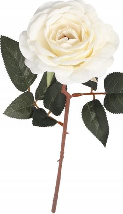Deko SZTUCZNE KWIATY ROŚLINY RÓŻA POJEDYNCZA 49CM RÓŻE (604325) - zdjęcie 3