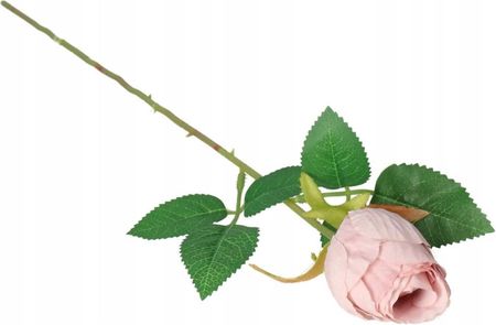 Deko SZTUCZNE KWIATY ROŚLINY RÓŻA POJEDYNCZA 51CM RÓŻE (604639) - zdjęcie 3