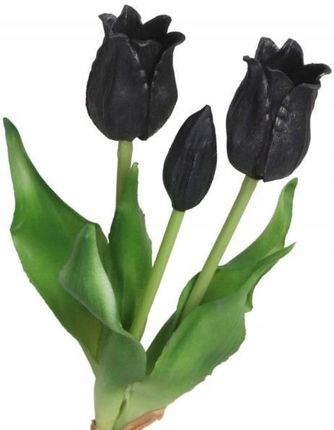 Deko TULIPANY BUKIET TULIPANÓW GUMOWE GUMOWANE JAK ŻYWE (651572) - zdjęcie 4