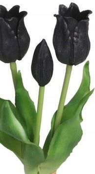 Deko TULIPANY BUKIET TULIPANÓW GUMOWE GUMOWANE JAK ŻYWE (651572) - zdjęcie 2