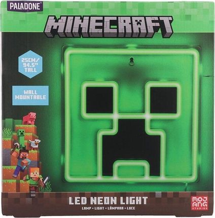 Paladone Lampka naścienna Minecraft Creeper - zdjęcie 5