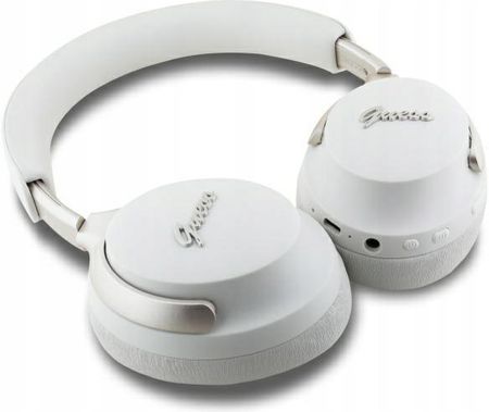 Guess słuchawki nauszne Bluetooth ANC GUBHC22PSFCSME beżowy/beige Metal - zdjęcie 2