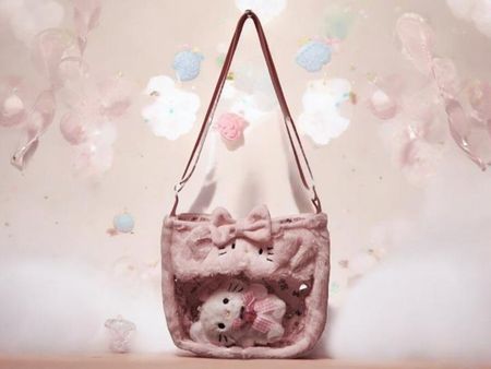 Torebka z Uroczym breloczkiem pluszowym Hello Kitty DZIECIĘCA MŁODZIEŻOWA - zdjęcie 2
