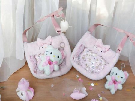 Torebka z Uroczym breloczkiem pluszowym Hello Kitty DZIECIĘCA MŁODZIEŻOWA - zdjęcie 4