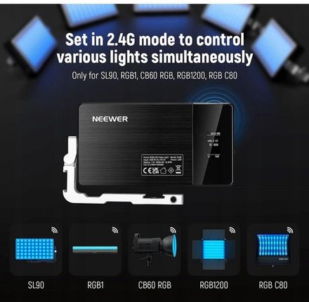 Neewer Panel świetlny SL90 Pro Led Rgb 12W 2500-10000K (10102298) - zdjęcie 2