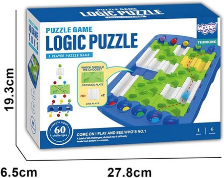 Woopie Labirynt Logiczny Logic Puzzle - zdjęcie 5