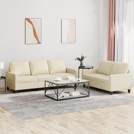 Zakito Zestaw Wypoczynkowy Luksusowa Sofa Kremowa (Z3201419) - zdjęcie 2
