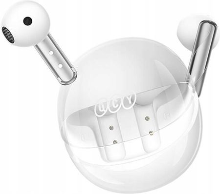 QCY TWS Ailybuds Clear T32 Białe (T32WHITE) - zdjęcie 2