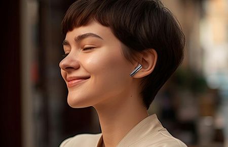 QCY TWS Ailybuds Clear T32 Białe (T32WHITE) - zdjęcie 3