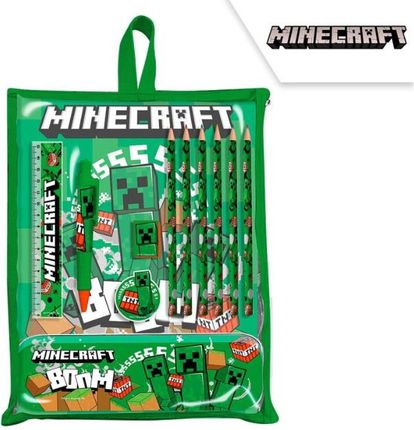 Zestaw przyborów szkolnych Minecraft Piórnik - zdjęcie 2