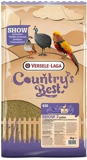 Zdjęcie Versele Laga Country'S Best Show 3 Pellet 5Kg 3Mm Granulat Dla Ptaków Ozdobnych Od 13 Tygodnia - Strzelin