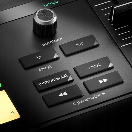 Hercules DJ Control Inpulse T7 2-pokładowy kontroler DJ w kolorze czarnym - zdjęcie 3
