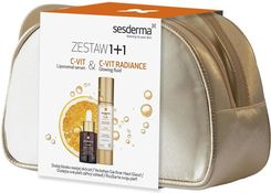 Sesderma C-Vit Serum Liposomalne 30ml + C-Vit Radiance Krem Rozświetlający 50ml Zestaw