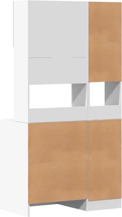 vidaXL Szafka kuchenna, biała, 95x50x180 cm, materiał drewnopochodny (3276532) - zdjęcie 2