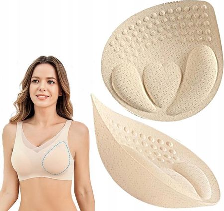 Wkładki Push Up Do Stanika Pianka Duże Powiększenie Bikini L - zdjęcie 6