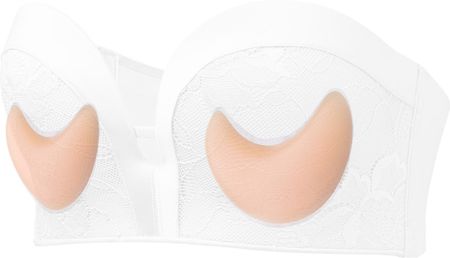 Modelujące wkładki do biustonosza Push-Up silikon - zdjęcie 2