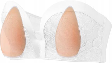 Modelujące wkładki do biustonosza Push-Up silikon - zdjęcie 3
