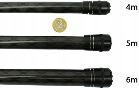 Fl Ultralekki Węglowy Bat Pro Ranger Wędka 5M 500 10-30G Waga 200G - zdjęcie 5