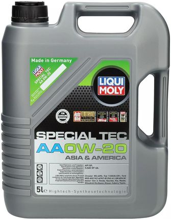 Liqui Moly Special Tec Aa 0W20 Sn Gf-5 5L - zdjęcie 2