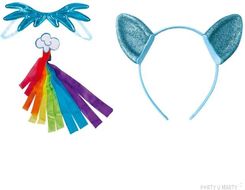Zdjęcie Jakks Pacific Zestaw My Little Pony Rainbow Dash Opaska Ogon Skrzydła 123639Pk1 - Gdynia