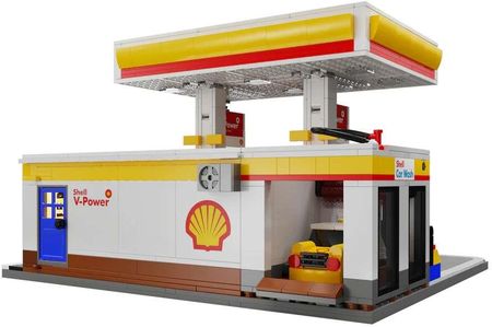 Cada Klocki Konstrukcyjne Budynek Stacja Paliw Shell 1309El. C66026W - zdjęcie 6