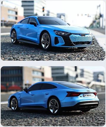 Cada Zdalnie sterowany pojazd Audi RS e-tron GT 1:14 E727-003 niebieskie - zdjęcie 5