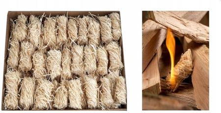 Apex Ekofire Podpałka Rozpałka Ekologiczna Do Kominka Pieca Grila Eco Super Wydajna 2Kg - zdjęcie 4