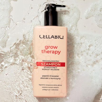 Cellabic Grow Therapy Szampon Do Włosów Cienkich Stymulujący Wzrost 300ml - zdjęcie 2