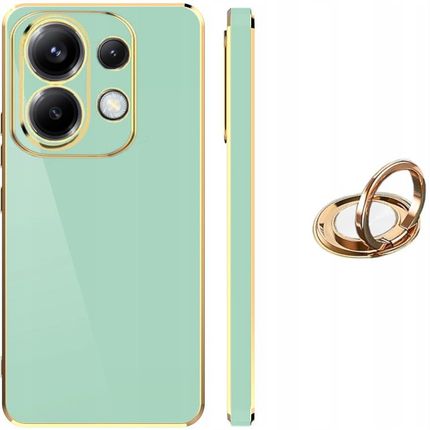 Etui Glamour Cover Stand Case Do Redmi Note 13 Pro 4G Poco M6 - zdjęcie 3